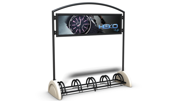 PORTABICI PIREO DISPLAY 5 POSTI