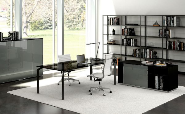 ARREDO IN ALLUMINIO E VETRO YOGA - immagine 2