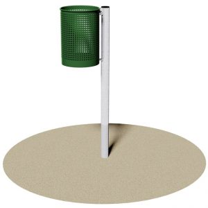 cestino per arredo urbano